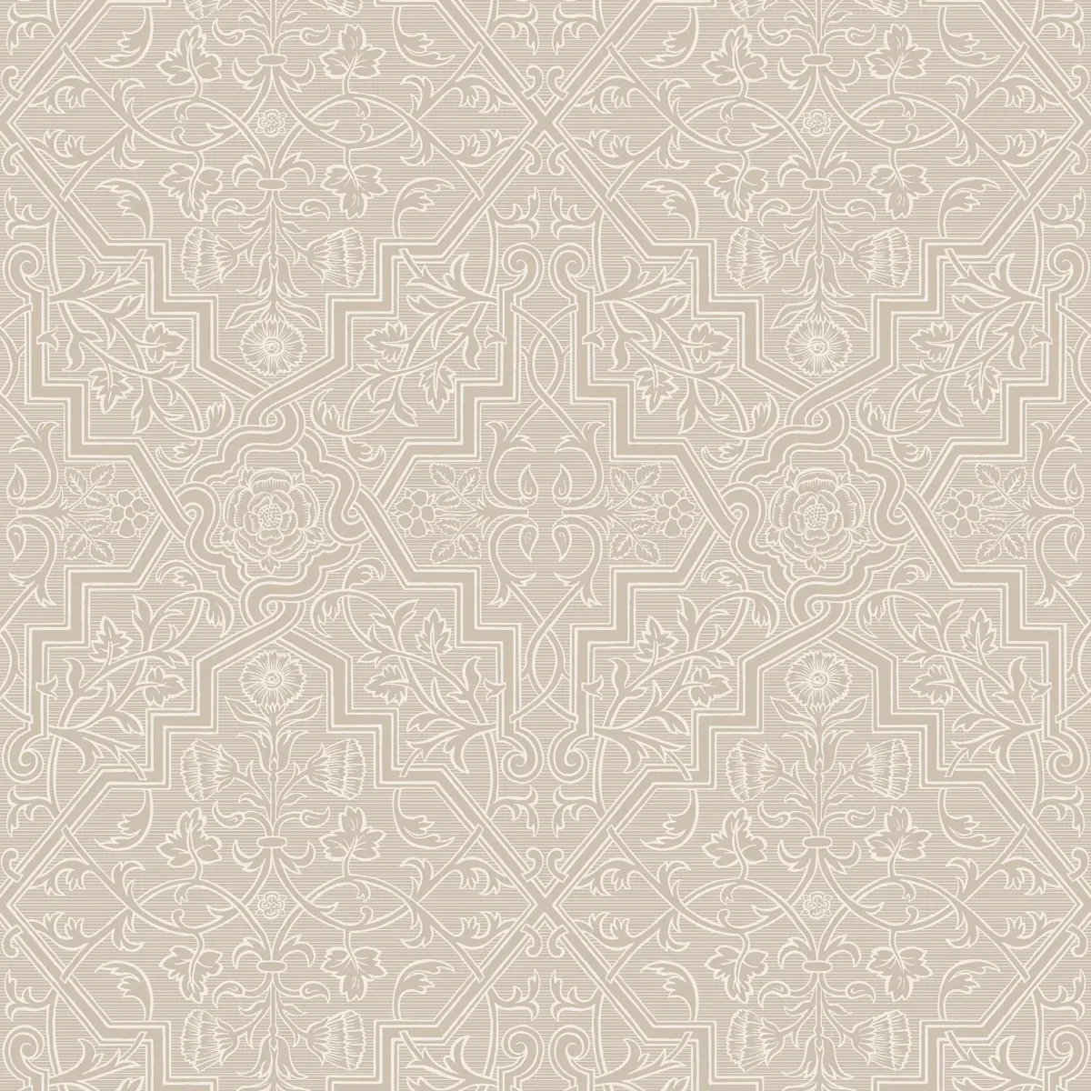 ROSENVINGE NATURAL Schumacher Wallpaper wallpaper - SKU 4503