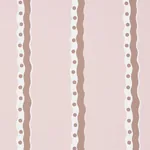 ROUSSEAU STRIPE COCOA & BLUSH Schumacher Wallpaper wallpaper - SKU 5015741