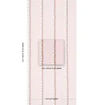ROUSSEAU STRIPE COCOA & BLUSH Schumacher Wallpaper wallpaper - SKU 5015741