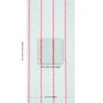ROUSSEAU STRIPE ROUGE & SKY Schumacher Wallpaper wallpaper - SKU 5015740