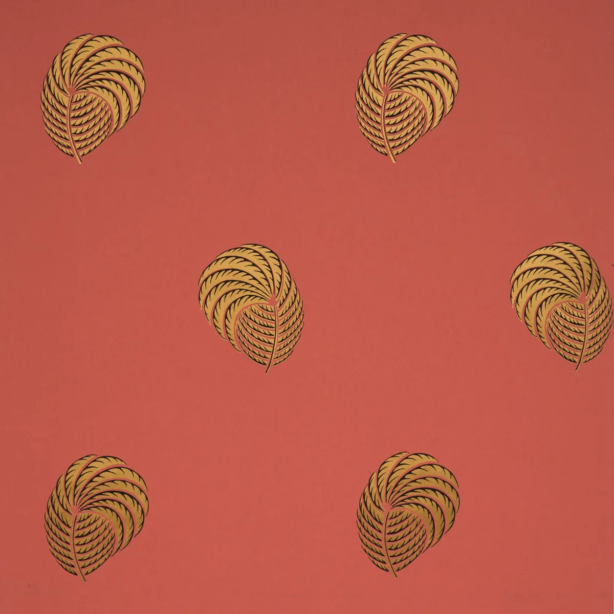 ROYAL PLUME - RUSSET Schumacher Wallpaper | Wallpaper Twins ROYAL PLUME RUSSET Schumacher Wallpaper wallpaper - SKU 5017051