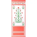 ROYAL POPPY PANEL A - RED Schumacher Wallpaper | Wallpaper T ROYAL POPPY PANEL A RED Schumacher Wallpaper wallpaper - SKU 5014430