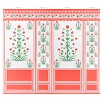 ROYAL POPPY PANEL A - RED Schumacher Wallpaper | Wallpaper T ROYAL POPPY PANEL A RED Schumacher Wallpaper wallpaper - SKU 5014430
