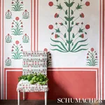 ROYAL POPPY PANEL A - RED Schumacher Wallpaper | Wallpaper T ROYAL POPPY PANEL A RED Schumacher Wallpaper wallpaper - SKU 5014430