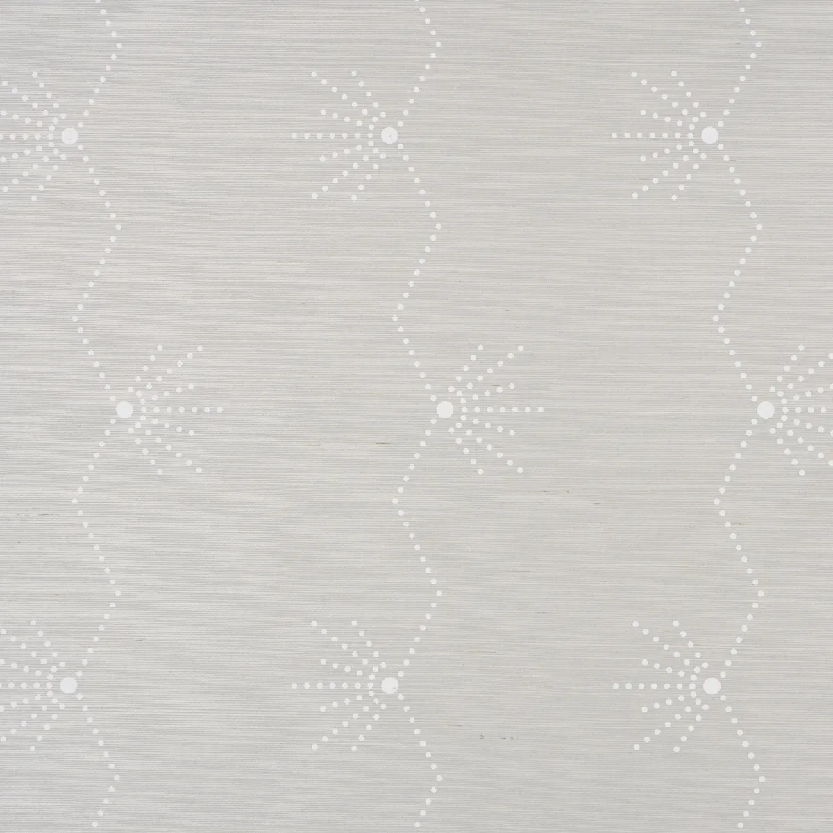 ROYÈRE STRIPE SISAL DOVE Schumacher Wallpaper wallpaper - SKU 5016720