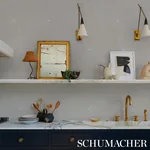 ROYÈRE STRIPE SISAL - DOVE Schumacher Wallpaper | Wallpaper ROYÈRE STRIPE SISAL DOVE Schumacher Wallpaper wallpaper - SKU 5016720