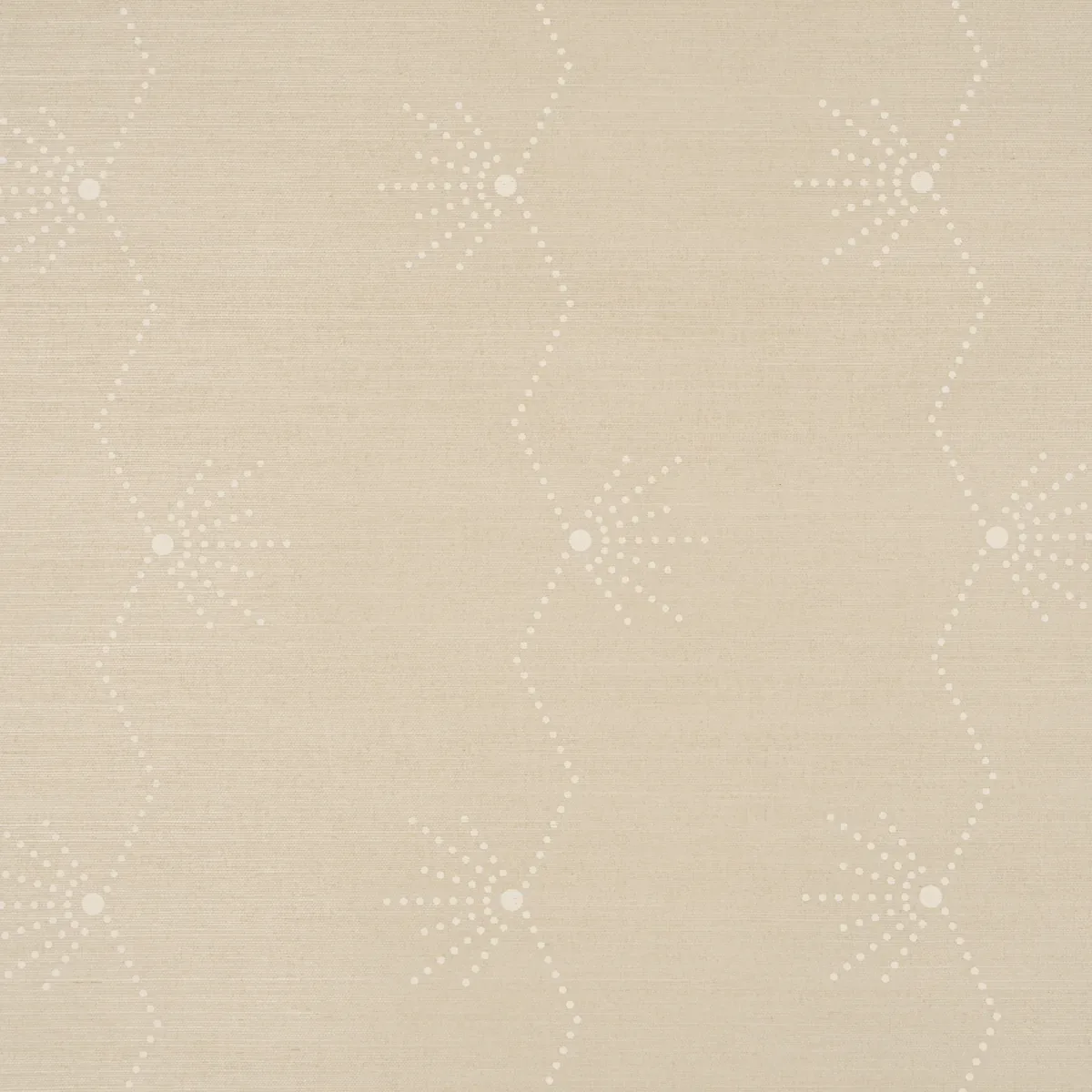 ROYÈRE STRIPE SISAL SAND Schumacher Wallpaper wallpaper - SKU 5016721