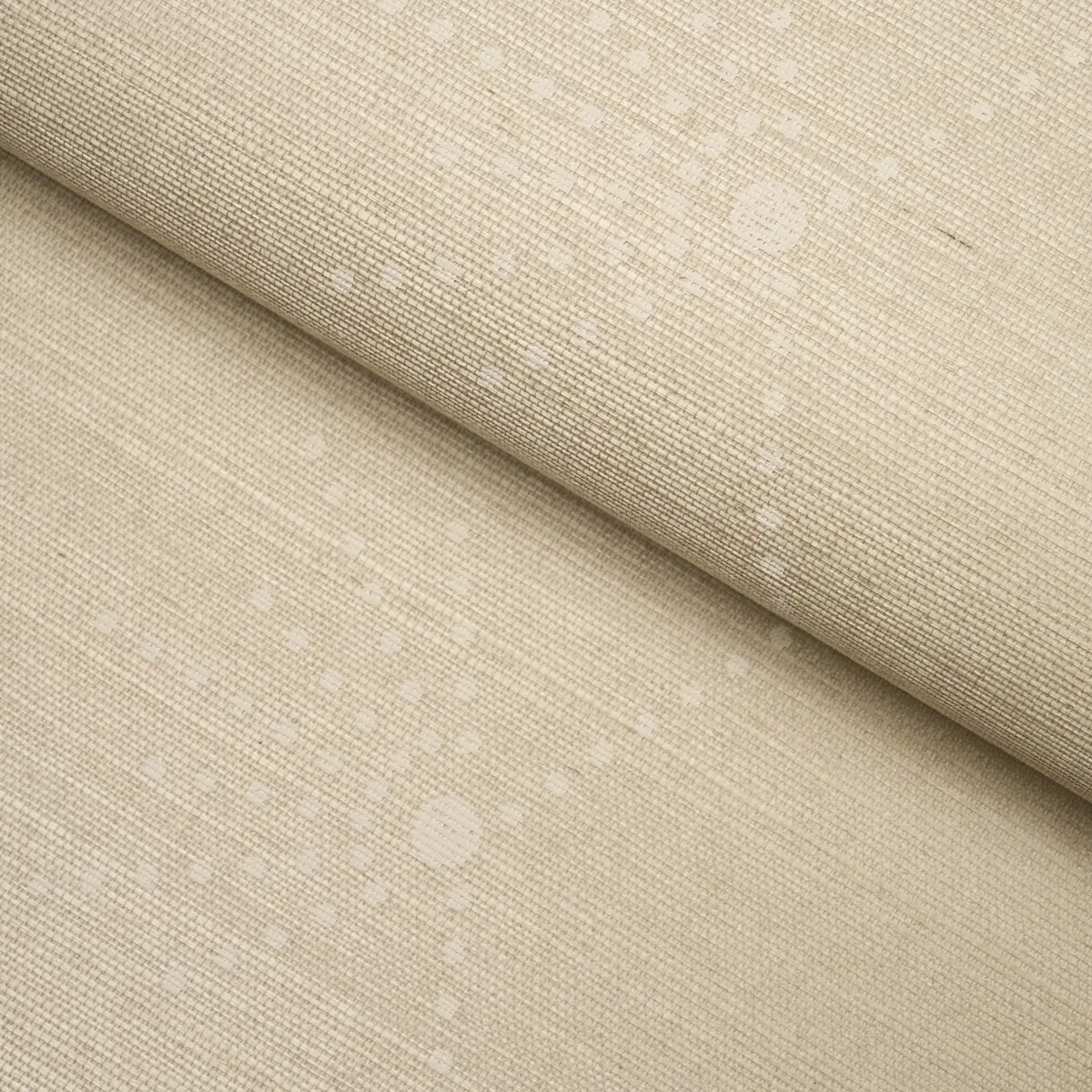 ROYÈRE STRIPE SISAL SAND Schumacher Wallpaper wallpaper - SKU 5016721