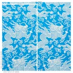 RUAN DRAGON DAMASK BLUE Schumacher Wallpaper wallpaper - SKU 5010881