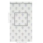 RUBIA BLUE Schumacher Wallpaper wallpaper - SKU 5012220