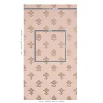 RUBIA BLUSH Schumacher Wallpaper wallpaper - SKU 5012222