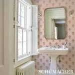 RUBIA BLUSH Schumacher Wallpaper wallpaper - SKU 5012222