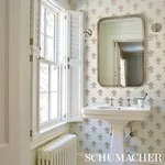 RUBIA IVORY Schumacher Wallpaper wallpaper - SKU 5012221