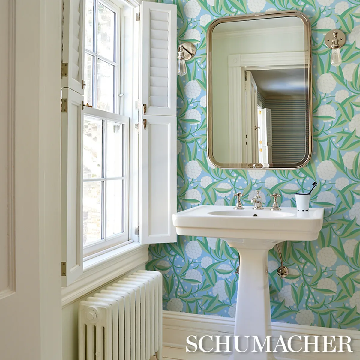 RUBUS DELFT Schumacher Wallpaper wallpaper - SKU 5013332