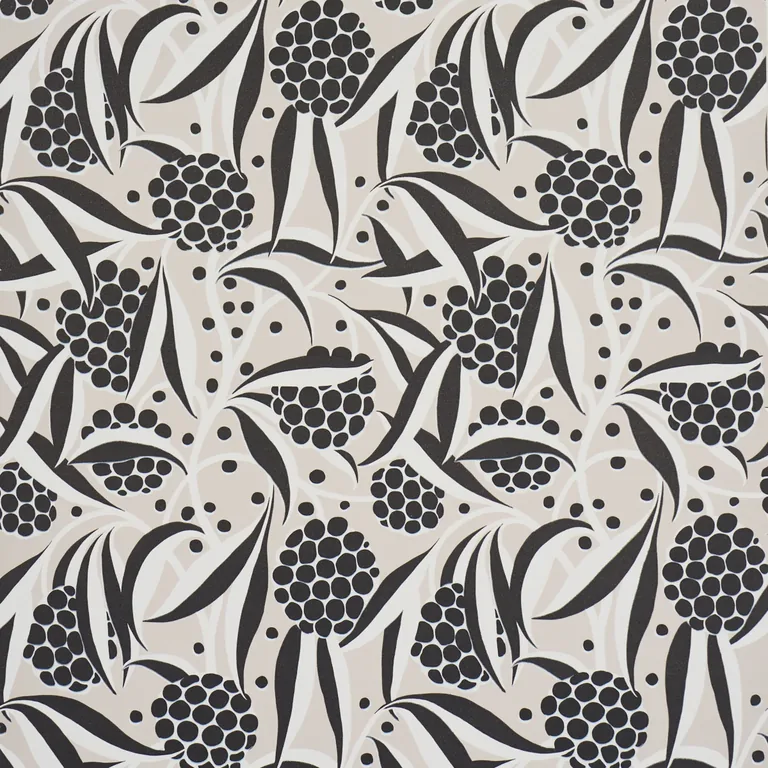Schumacher RUBUS wallpaper, color STONE, SKU 5013333