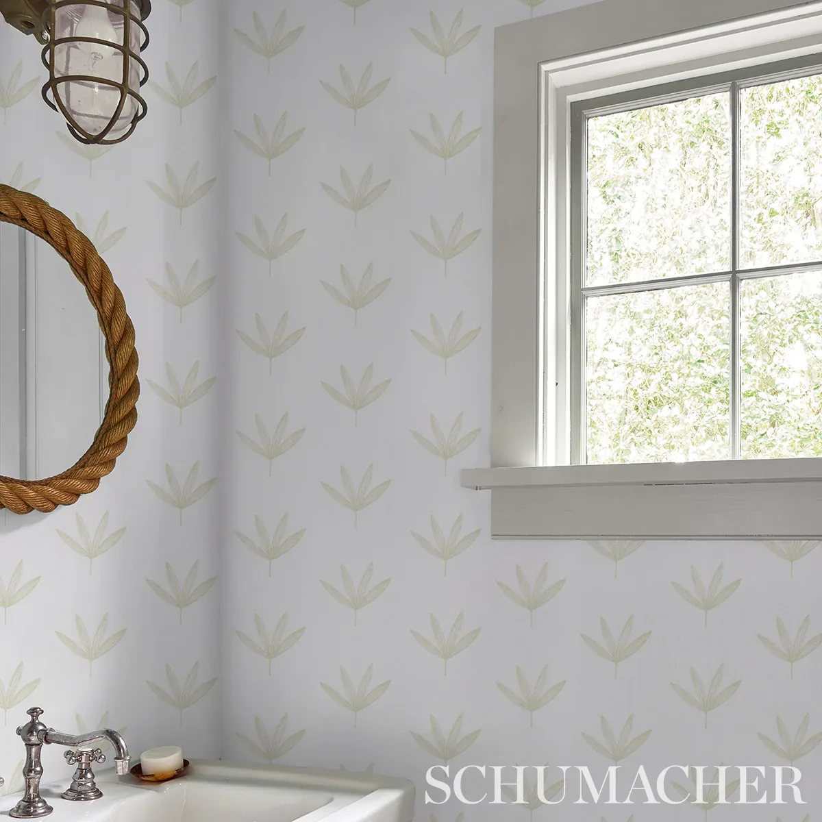 RUE GREEN Schumacher Wallpaper wallpaper - SKU 5013921