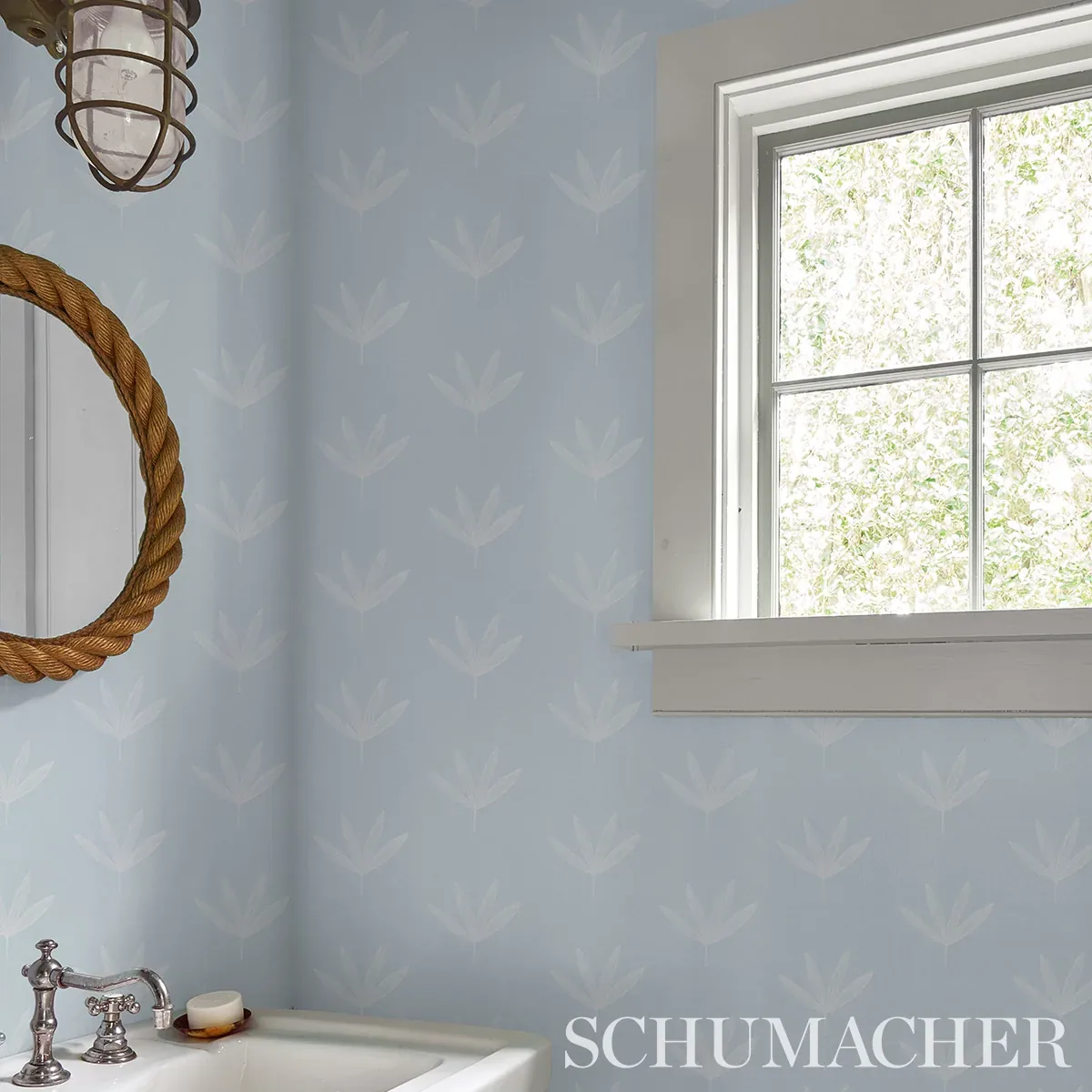 RUE SKY Schumacher Wallpaper wallpaper - SKU 5013920