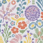 RÄVDUNGE IVORY MULTI Schumacher Wallpaper wallpaper - SKU 1473