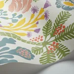 RÄVDUNGE IVORY MULTI Schumacher Wallpaper wallpaper - SKU 1473