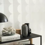 SAHARA MOON - PEARL Schumacher Wallpaper | Wallpaper Twins SAHARA MOON PEARL Schumacher Wallpaper wallpaper - SKU 7150