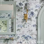 SALISBURY CELADON Schumacher Wallpaper wallpaper - SKU 5012060