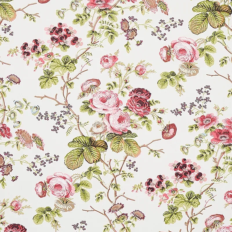SALISBURY GARNET Schumacher Wallpaper wallpaper - SKU 5012061