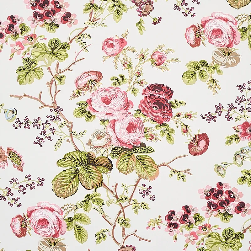 SALISBURY GARNET Schumacher Wallpaper wallpaper - SKU 5012061