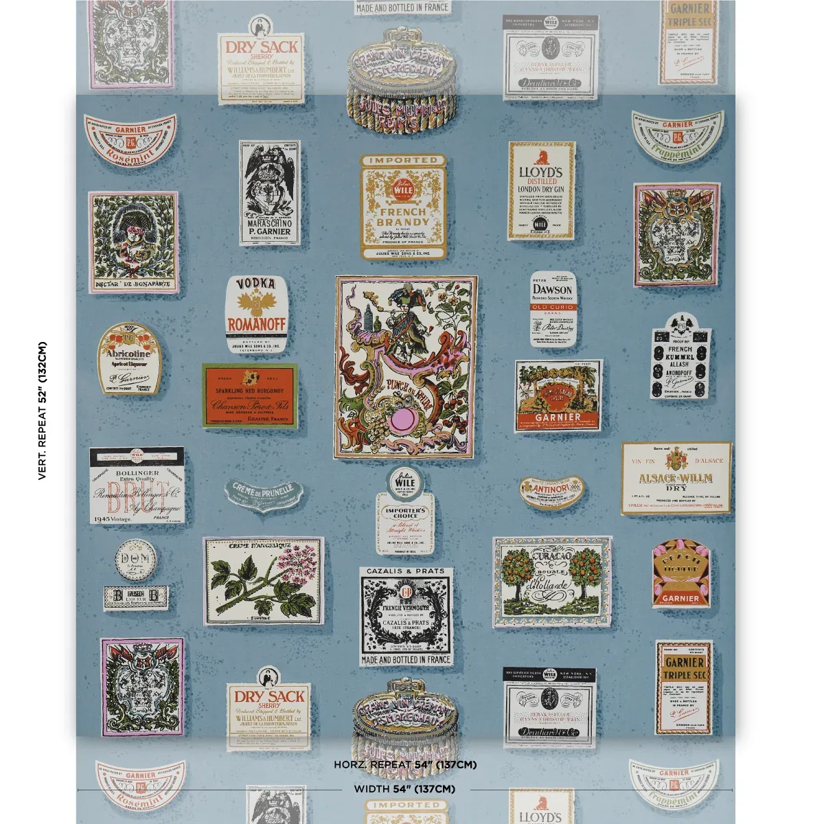 SALUD CURACAO Schumacher Wallpaper wallpaper - SKU 5015601