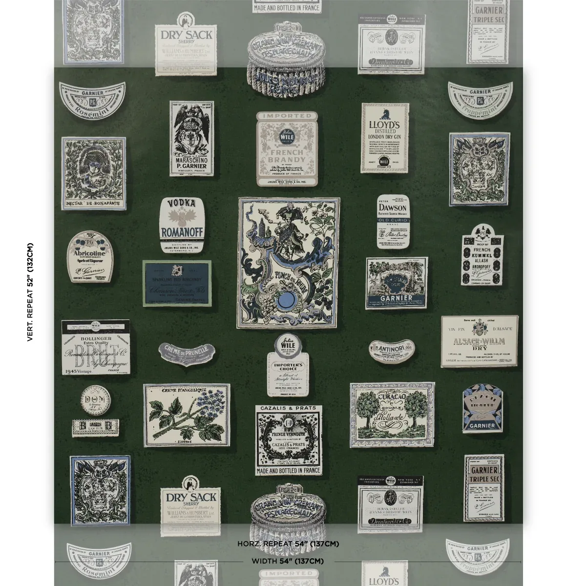 SALUD ROSEMARY Schumacher Wallpaper wallpaper - SKU 5015602