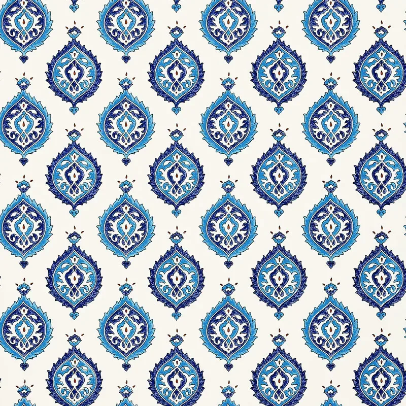 SAMOVAR PEACOCK Schumacher Wallpaper wallpaper - SKU 5006680