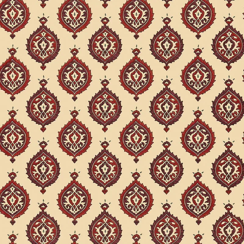 SAMOVAR POMEGRANATE Schumacher Wallpaper wallpaper - SKU 5006682