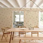 SAMSUN SISAL NATURAL Schumacher Wallpaper wallpaper - SKU 5014540
