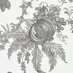SAN CRISTOBAL TOILE - BLACK Schumacher Wallpaper | Wallpaper SAN CRISTOBAL TOILE BLACK Schumacher Wallpaper wallpaper - SKU 5010622