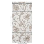 SAN CRISTOBAL TOILE COCOA Schumacher Wallpaper wallpaper - SKU 5010621