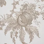 SAN CRISTOBAL TOILE COCOA Schumacher Wallpaper wallpaper - SKU 5010621