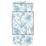 SAN CRISTOBAL TOILE - PEACOCK Schumacher Wallpaper | Wallpap SAN CRISTOBAL TOILE PEACOCK Schumacher Wallpaper wallpaper - SKU 5010620