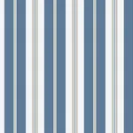 SANDHAMN STRIPE BLUE Schumacher Wallpaper wallpaper - SKU 8885
