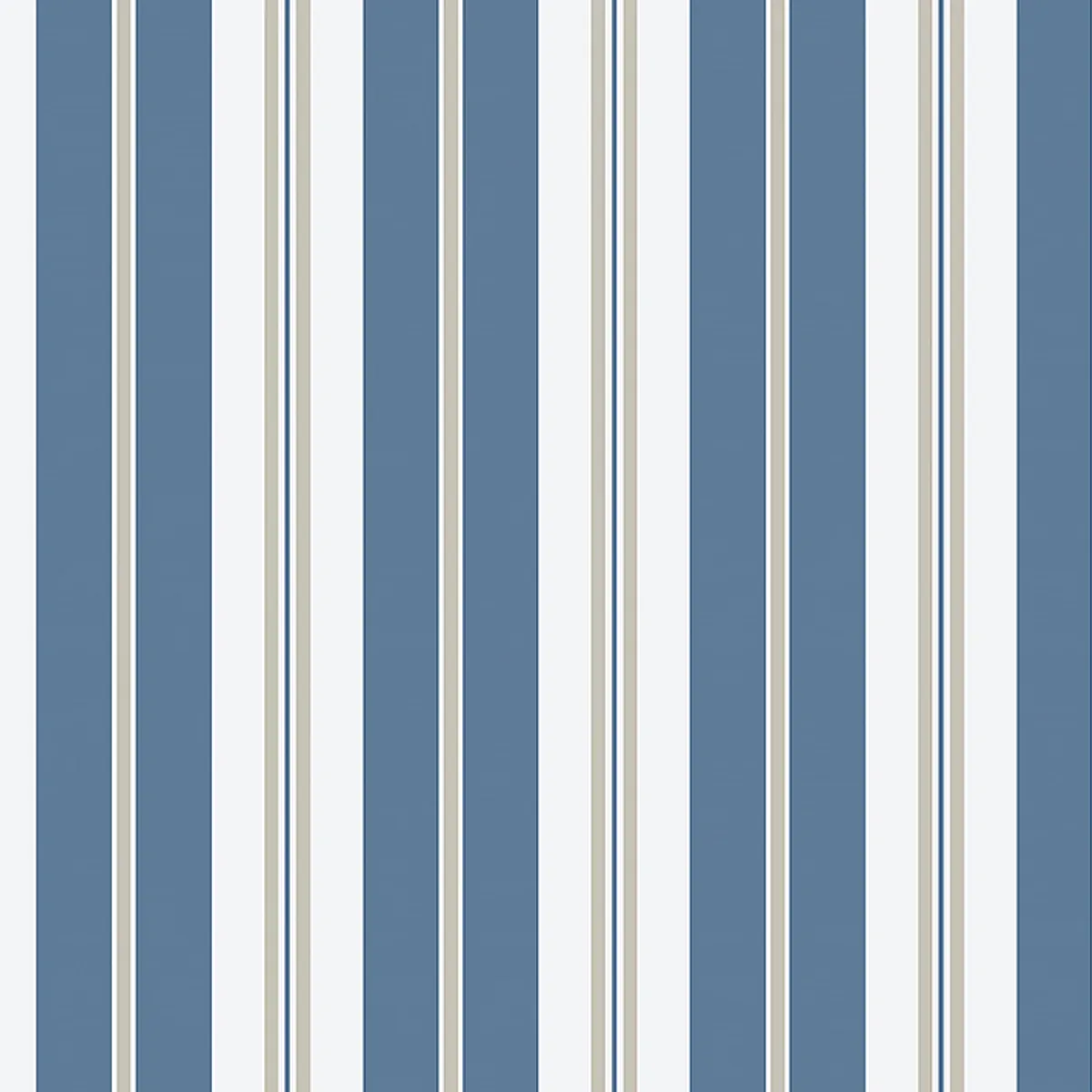 SANDHAMN STRIPE BLUE Schumacher Wallpaper wallpaper - SKU 8885