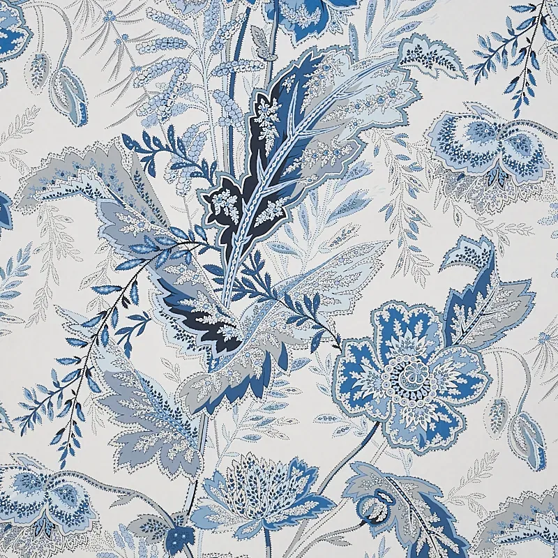 SANDOWAY VINE DELFT Schumacher Wallpaper wallpaper - SKU 5011611