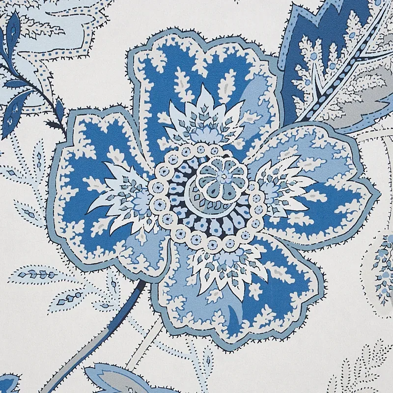 SANDOWAY VINE DELFT Schumacher Wallpaper wallpaper - SKU 5011611