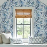 SANDOWAY VINE DELFT Schumacher Wallpaper wallpaper - SKU 5011611