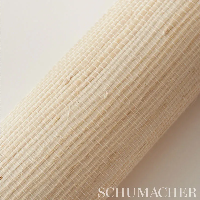 SANGO JUTE NATURAL Schumacher Wallpaper wallpaper - SKU 5002120