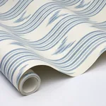 SANTA BARBARA IKAT CHINA BLUE Schumacher Wallpaper wallpaper - SKU 5009223