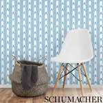 SANTA BARBARA IKAT - INDIGO Schumacher Wallpaper | Wallpaper SANTA BARBARA IKAT INDIGO Schumacher Wallpaper wallpaper - SKU 5009220