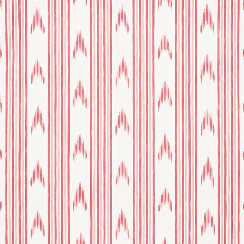 SANTA BARBARA IKAT PINK Schumacher Wallpaper wallpaper - SKU 5009221
