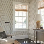 SANTA MONICA - NEUTRAL Schumacher Wallpaper | Wallpaper Twin SANTA MONICA NEUTRAL Schumacher Wallpaper wallpaper - SKU 5014371
