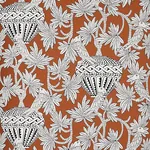 SANTAREM CHOCOLATE Schumacher Wallpaper wallpaper - SKU 5012822