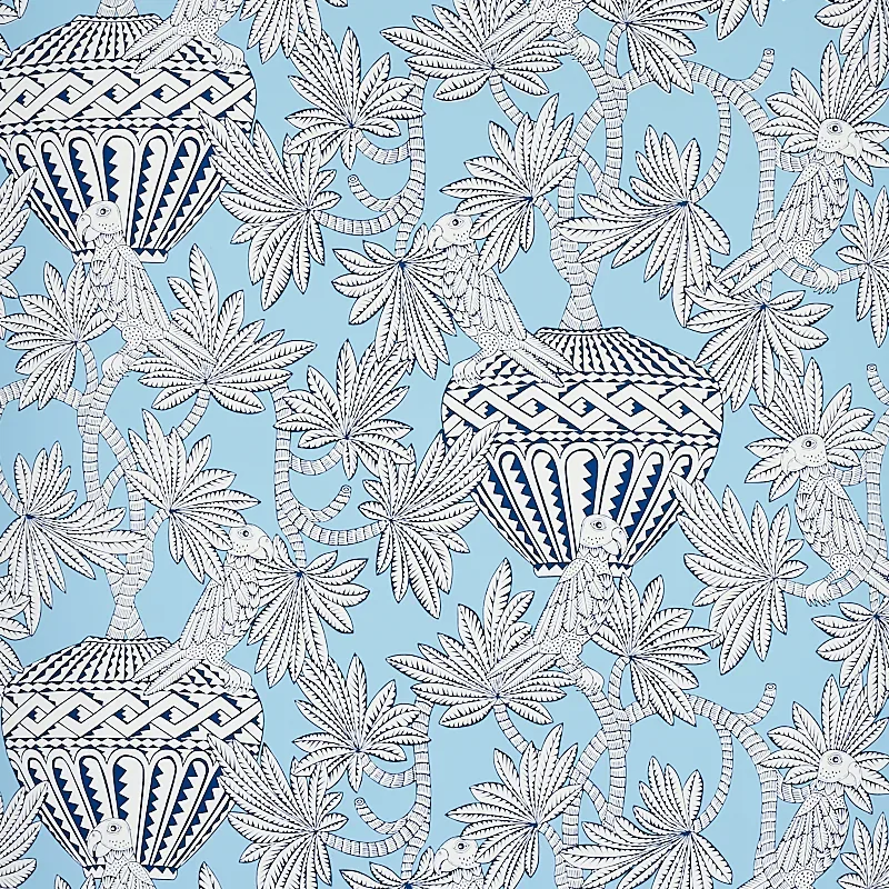 SANTAREM SKY Schumacher Wallpaper wallpaper - SKU 5012820