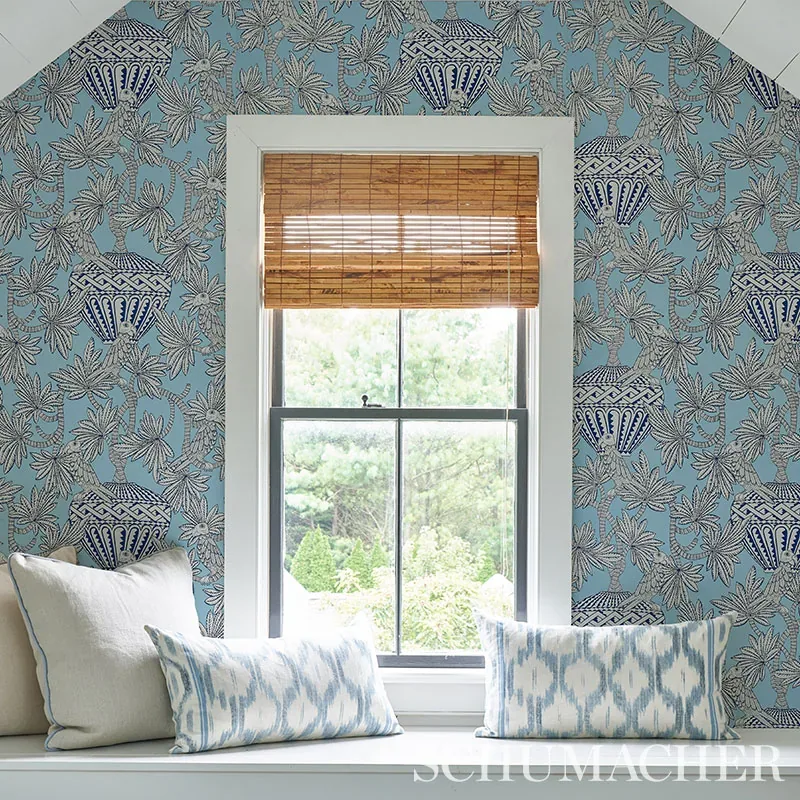 SANTAREM SKY Schumacher Wallpaper wallpaper - SKU 5012820