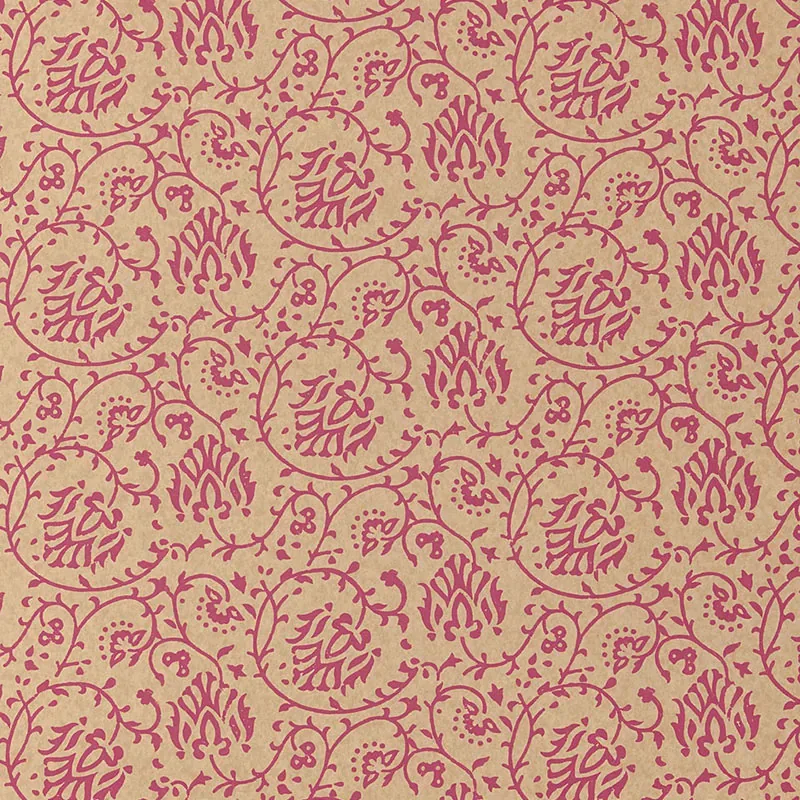 SARANA VINE CERISE Schumacher Wallpaper wallpaper - SKU 5005273